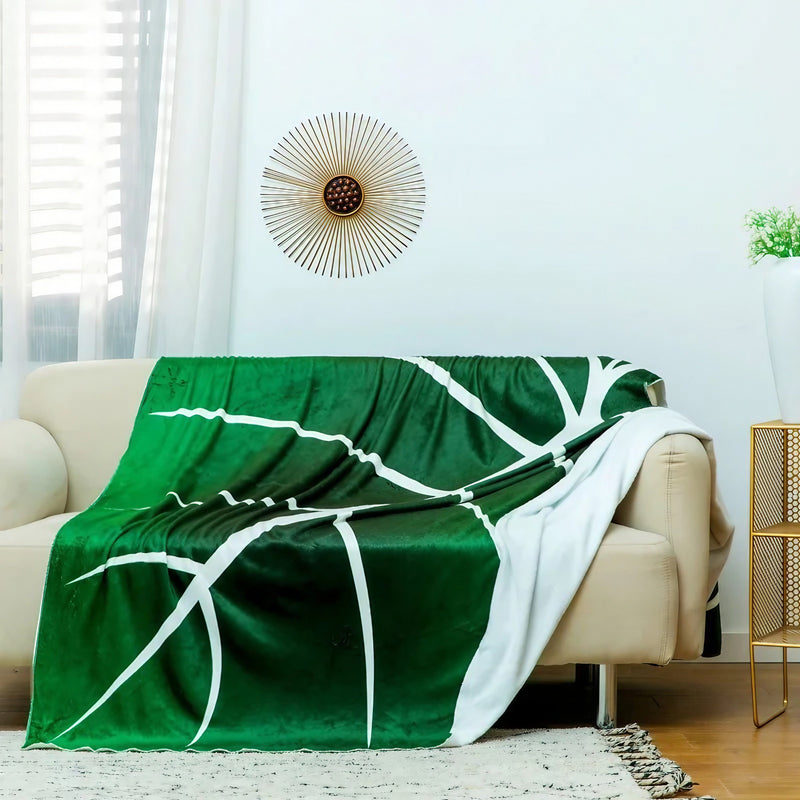 Giant Leaf Cozy Blanket