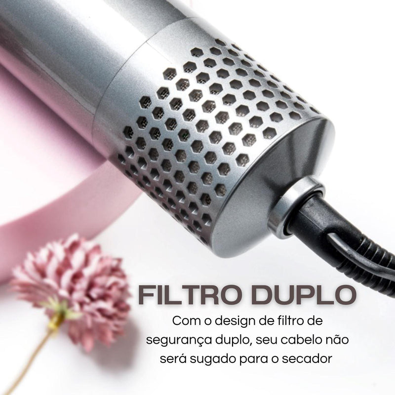 Secador e Modelador de Cabelo Magic AirWrap - 5 em 1