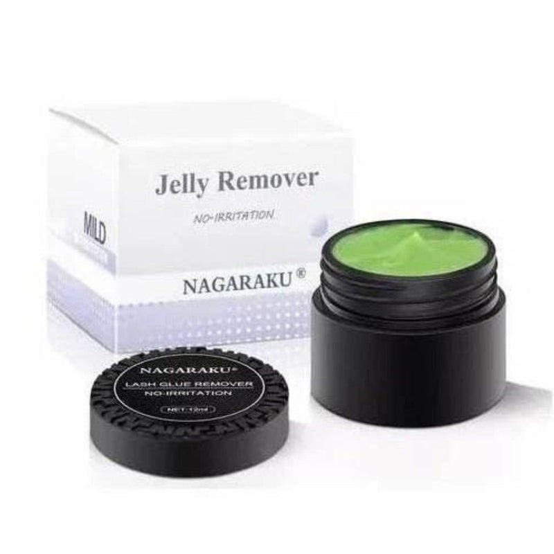 Removedor Nagaraku Creme Jelly Alongamento Cílios 12ml - Rápido e Suave