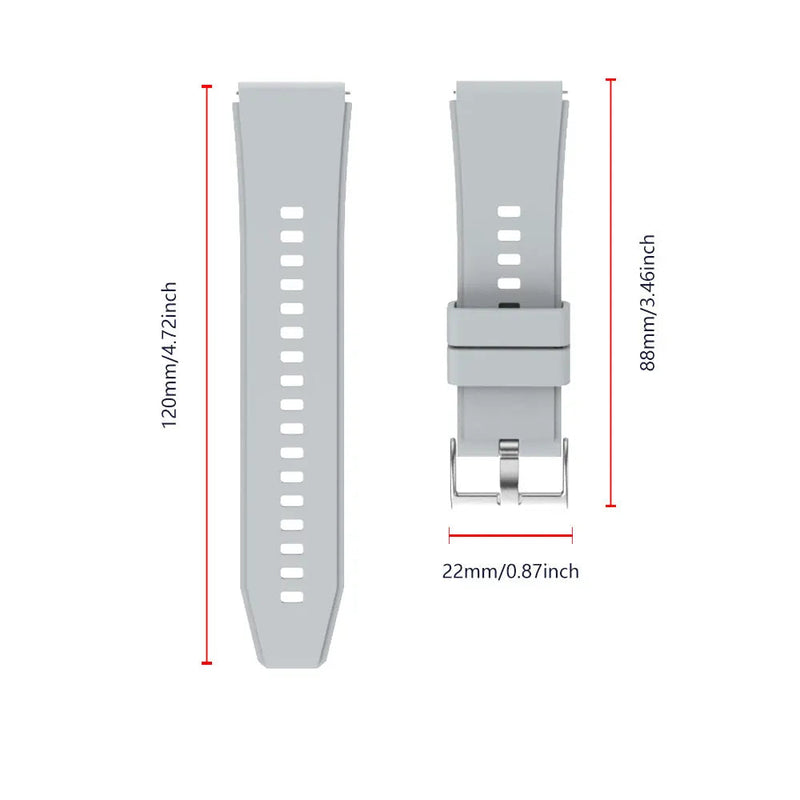 G08/P70 Series TPU/Leather 6 Types Replacement Watch Straps