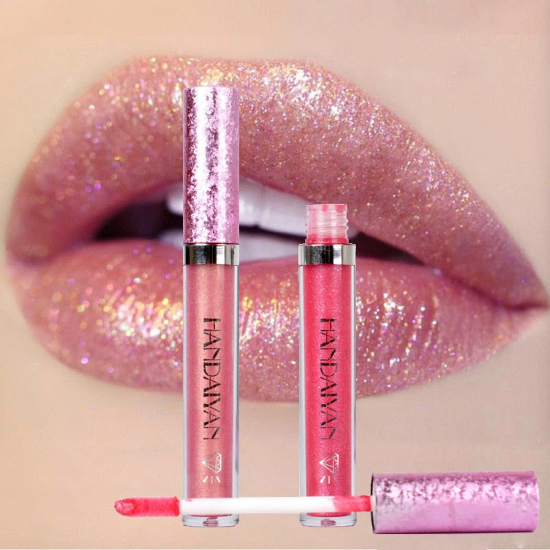 Gloss Labial Shine Glitter - Brilho Labial com Partículas de Glitter