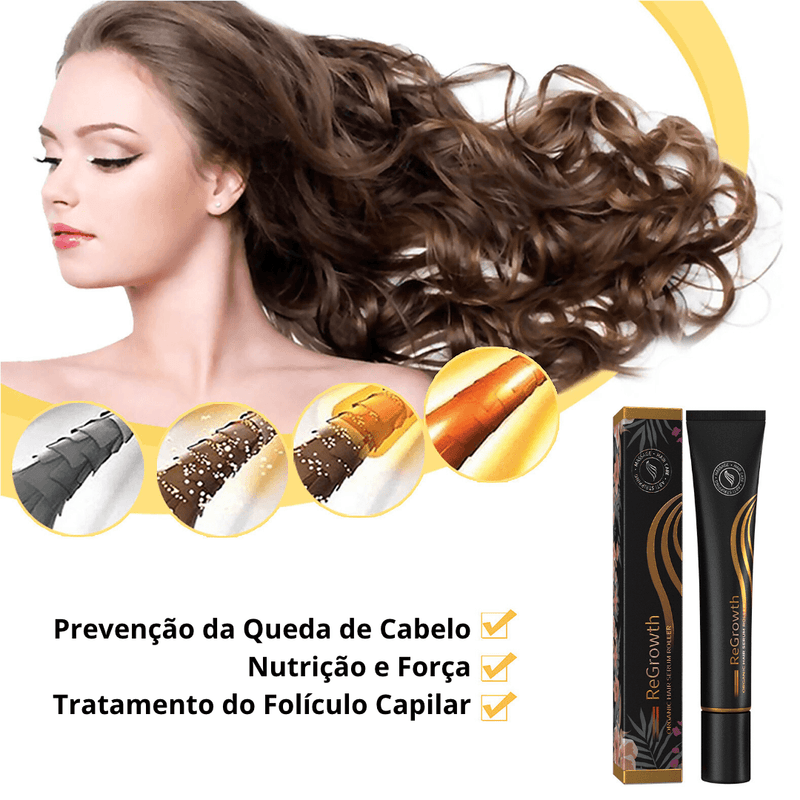 Tônico Capilar Serum Roller Eelhoe Original - Crescimento e Volume dos Fios - Combate a Queda de Cabelo