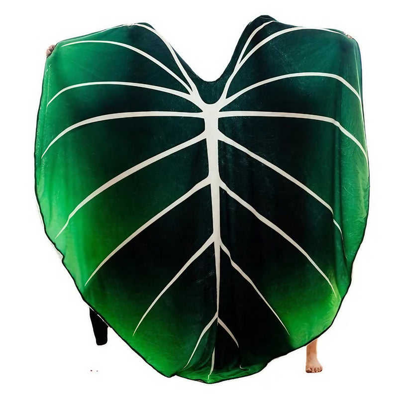 Giant Leaf Cozy Blanket