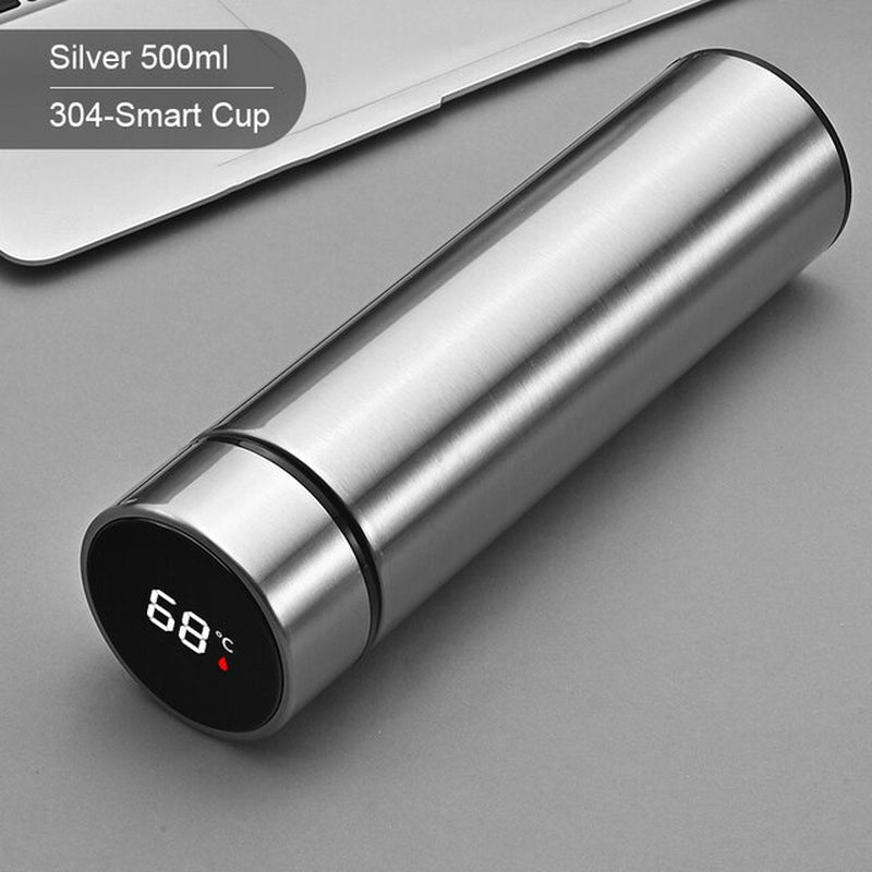 Intelligent Stainless Steel Thermos Bottle Temperature Display Vacuum Flasks Double Walled Coffee Cup Smart Water Bottle Gifts