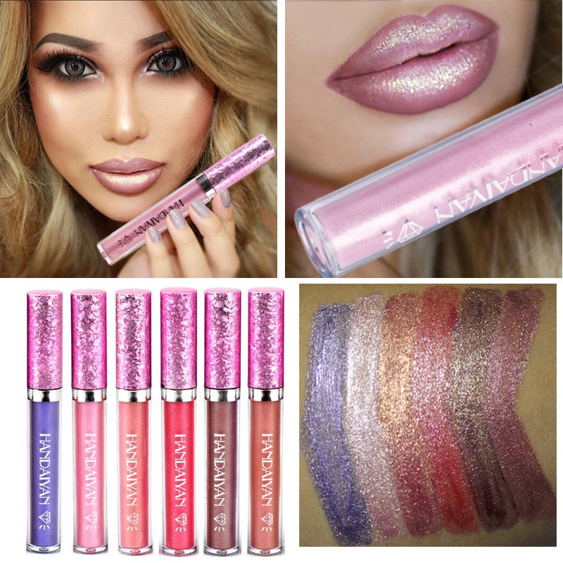 Gloss Labial Shine Glitter - Brilho Labial com Partículas de Glitter