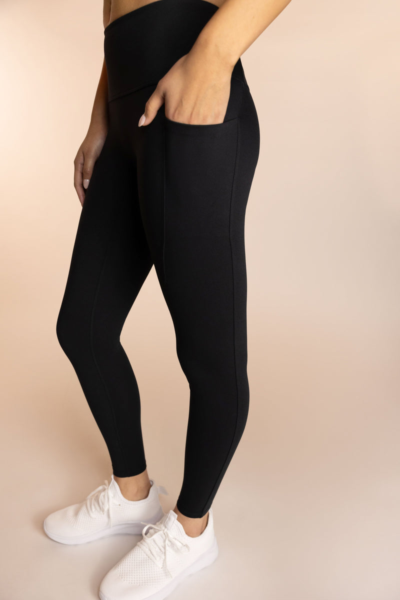 BETA TRAIL LEGGINGS | CARBON BLACK